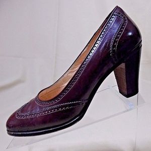 Tanino Crisci womens leather Dress heels size 6 B